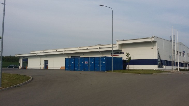 Rental service and laundry of clothes BERENDSEN in Velké Pavlovice - 2nd phase 