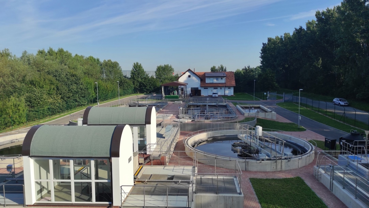 Intensification of WWTP in Židlochovice