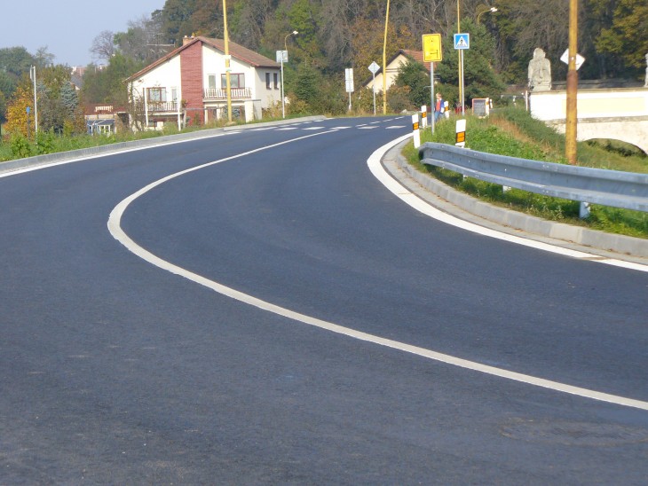 Road no II/432 in Milotice, 2nd construction