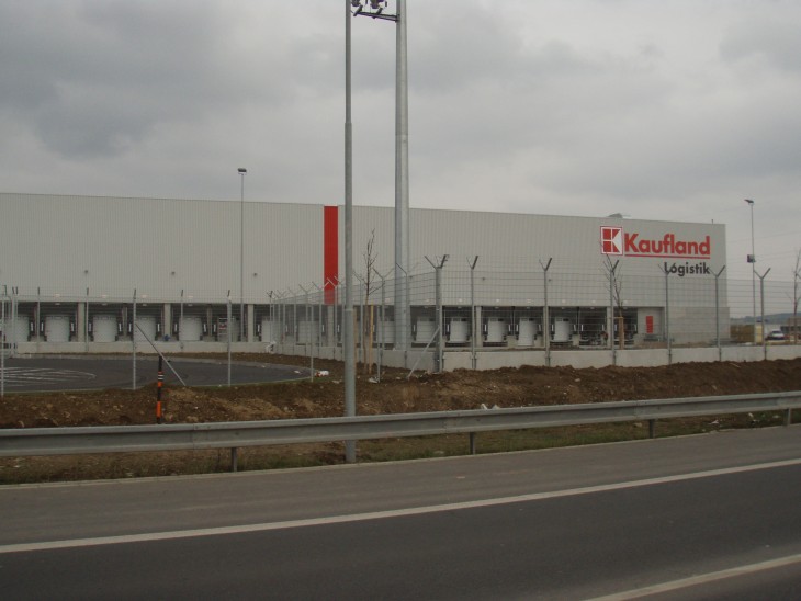 Distribution centre Kaufland in Olomouc 1st and 2nd phase