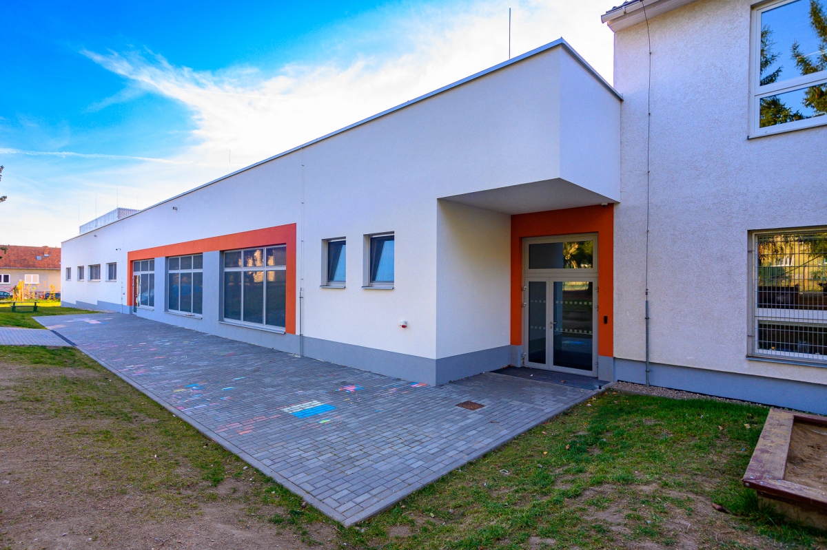 Tomáš Garrigue Masaryk primary school in Blansko - construction of canteen and school kitchen