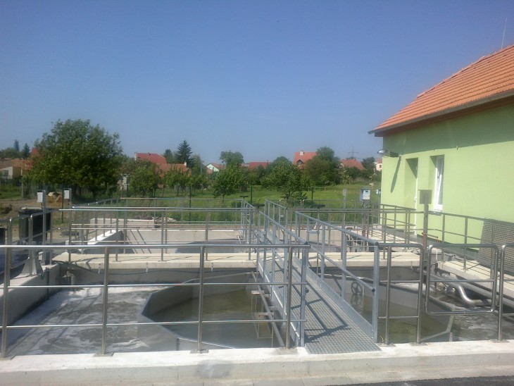 Sewerage system and WWTP in Otnice