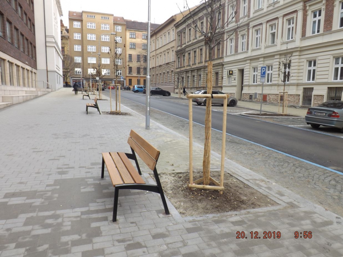 Brno, Gorkého I, Arne Nováka - rekonstrukce kanalizace a vodovodu