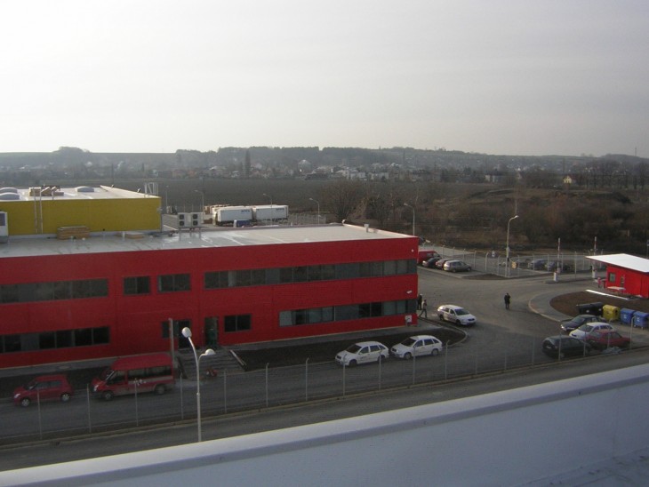 Logistic centre Olomouc - Nemilany, 1st - 3rd phase