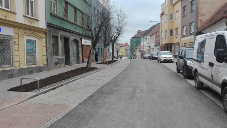 Brno, Francouzská street - sewerage system and water conduit reconstruction