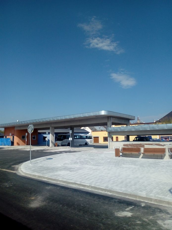Reconstruction of bus station in Mohelnice