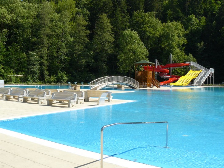 Reconstruction and modernizing of open air swimming pool in leisure time activity area Červená zahrada in Boskovice