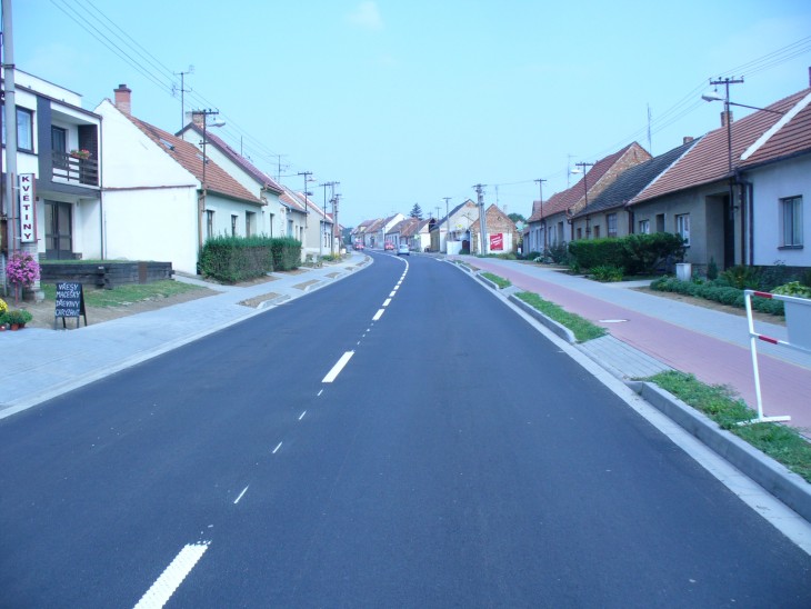 Road no. II/422 Svatobořice - Mistřín, 1st construction