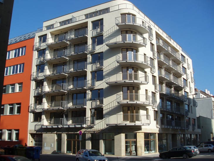 Balabenka Point - apartment house in Prague 9 - residence project TULIPÁN