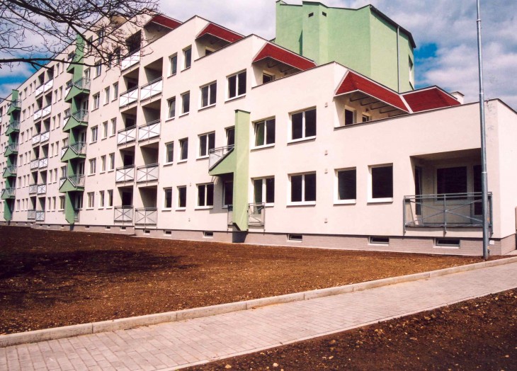 Bytový dům Zachráněná, Moravský Krumlov